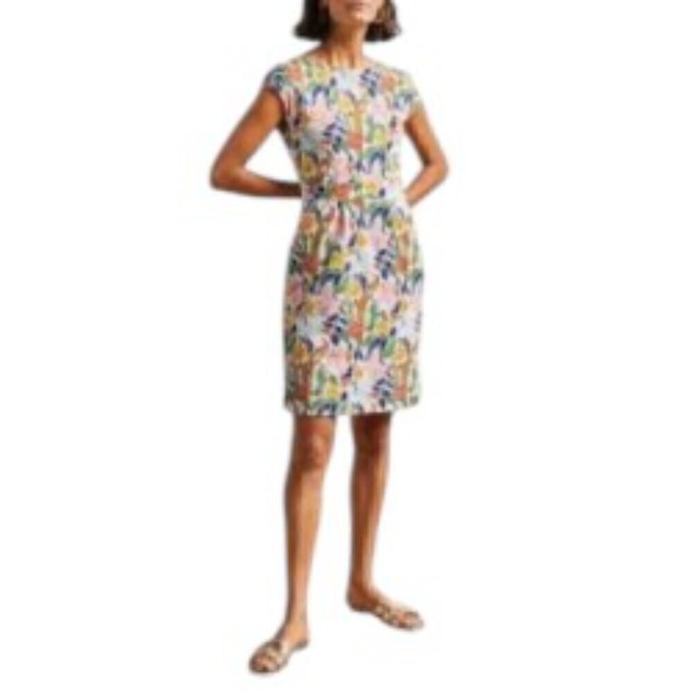 Boden Florrie Floral Jersey Dress 16/18